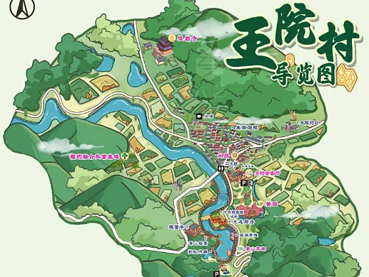 雨山VR全景导览如何增强手绘地图的沉浸感与互动性？